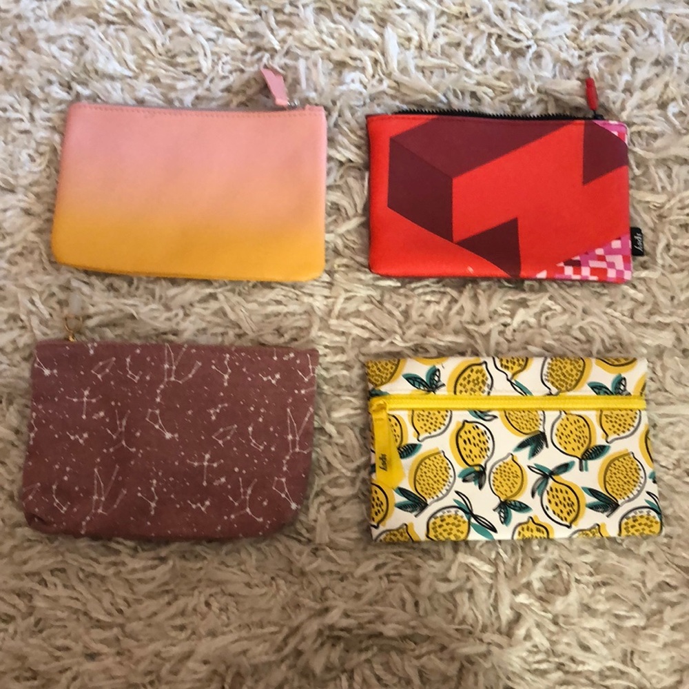 Makeup bags. Barley used.